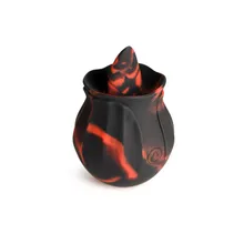 BLOOMGASM - Black Kiss Rimmende Rosen-Vibrator - Rot/Schwarz BLOOMGASM - Black Kiss Rimmende Rosen-Vibrator - Rot/Schwarz