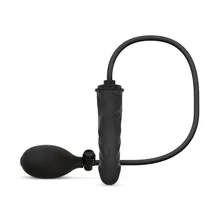 Anal Collection - Aufblasbarer Dildo mit Pumpe 14,5 cm - Schwarz Anal Collection - Aufblasbarer Dildo mit Pumpe 14,5 cm - Schwarz