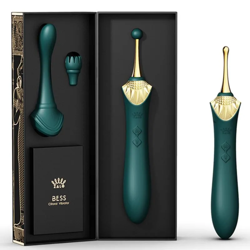 Zalo - Bess Clitoral Vibrator Turquoise Green