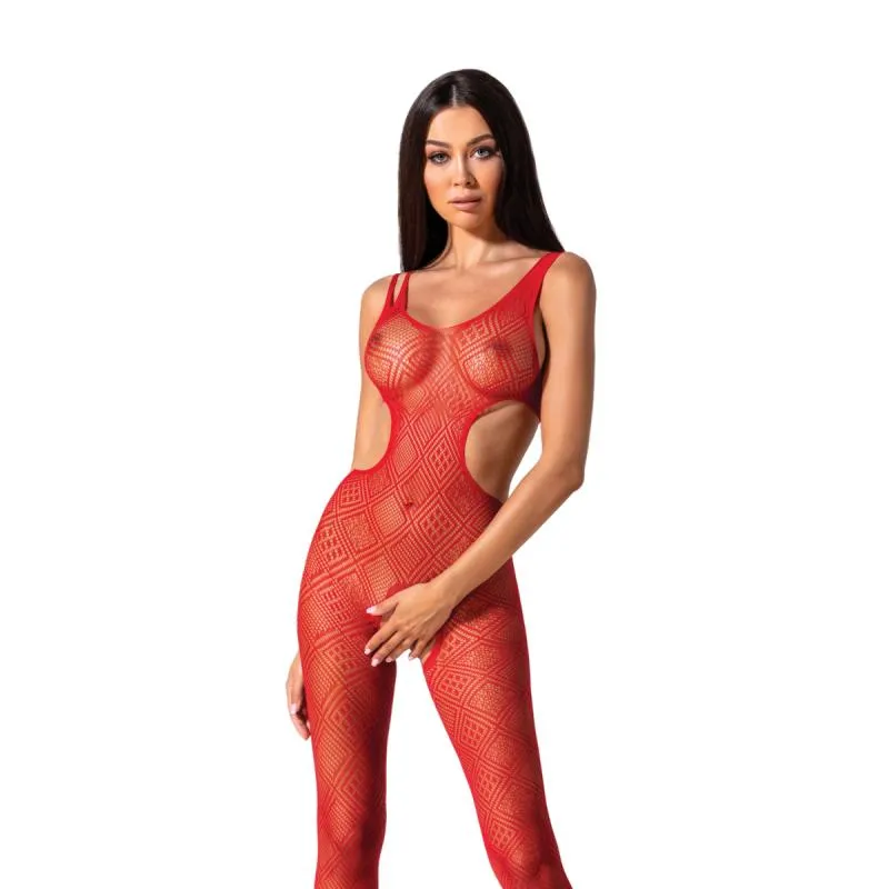 Passion - BS085 Catsuit - Rot