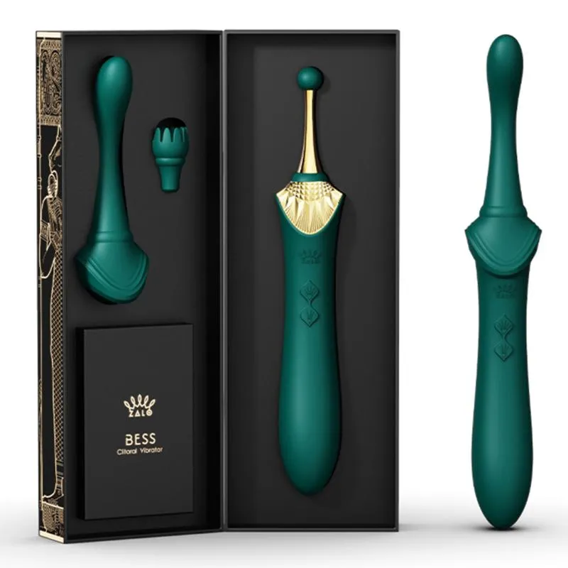 Zalo - Bess Clitoral Vibrator Turquoise Green