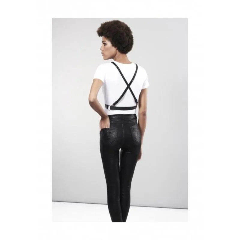 MAZE Dekolleté überkreuzendes Bondage-Gurtzeug