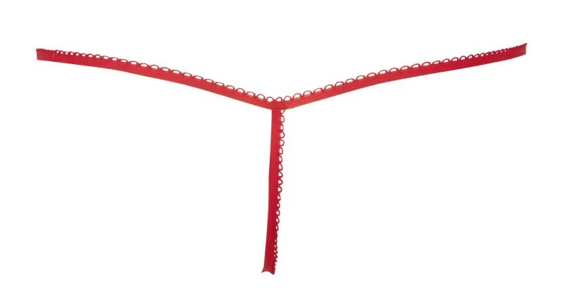 Svenjoyment – String im Geschenk-Design – Rot