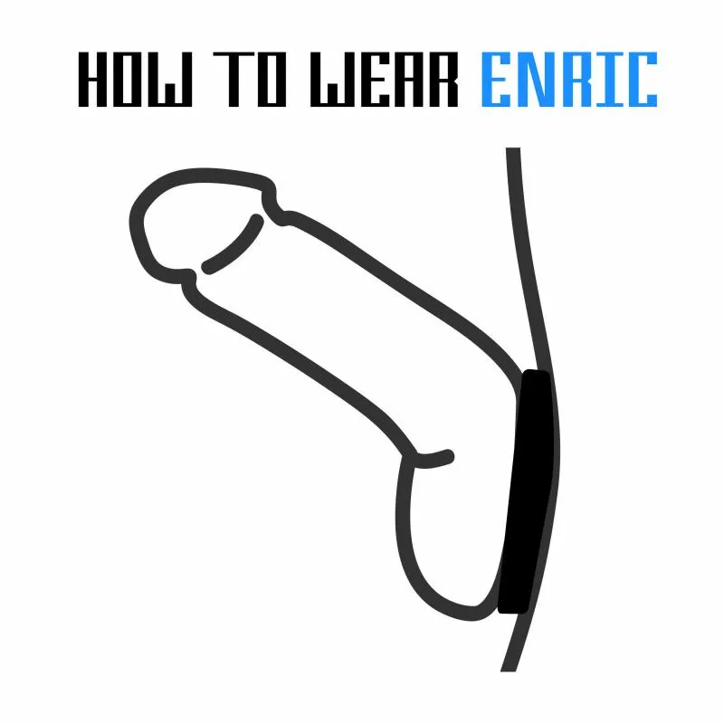 Velv%27Or - Rooster Enric Minimalistic Slick Cock Ring