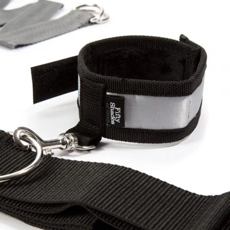 Fifty Shades of Grey – Keep Still Bett-Fesselsystem – Schwarz
