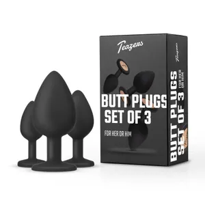 Teazers »Plug and Play« Analplug-Sets Teazers »Plug and Play« Analplug-Sets