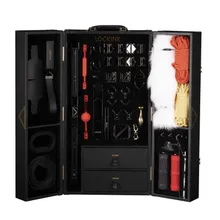 LOCKINK Alles-in-1 BDSM Spielset - schwarz LOCKINK Alles-in-1 BDSM Spielset - schwarz