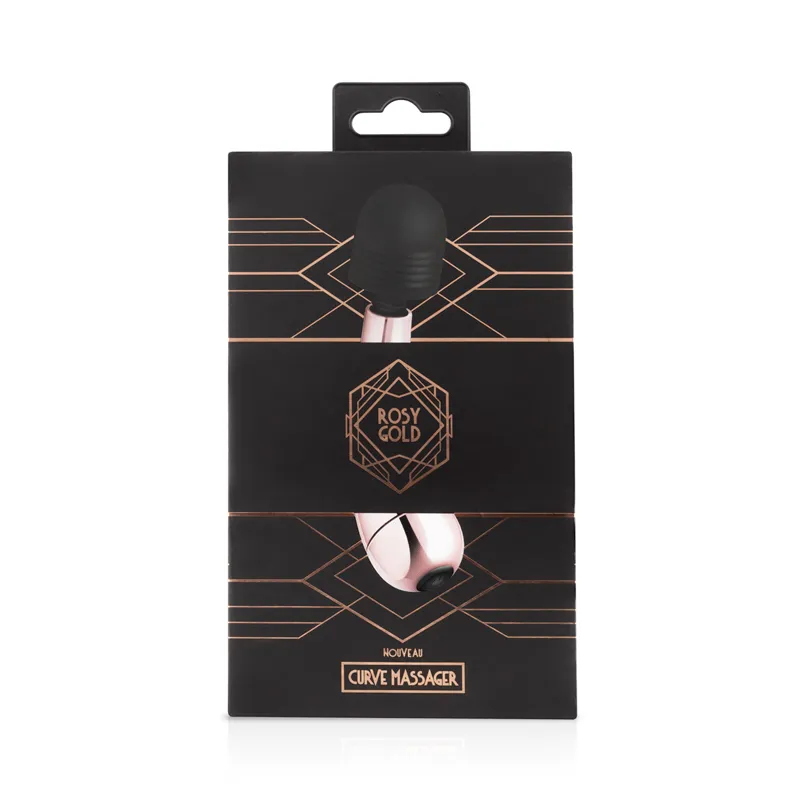 Rosy Gold »Nouveau Curve« Mini Wand Massager