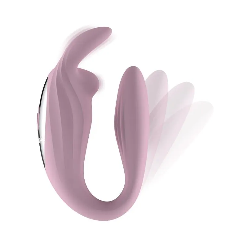 Teazers – Bunny Paarvibrator mit Fernbedienung – Rosa