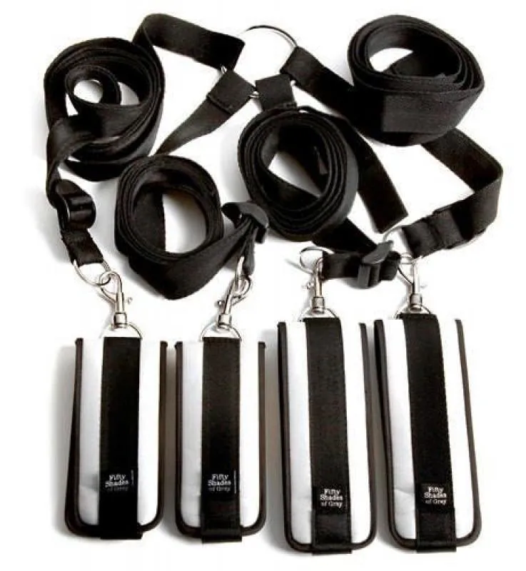Fifty Shades of Grey »Hard Limits« Unterbett-Bondageset