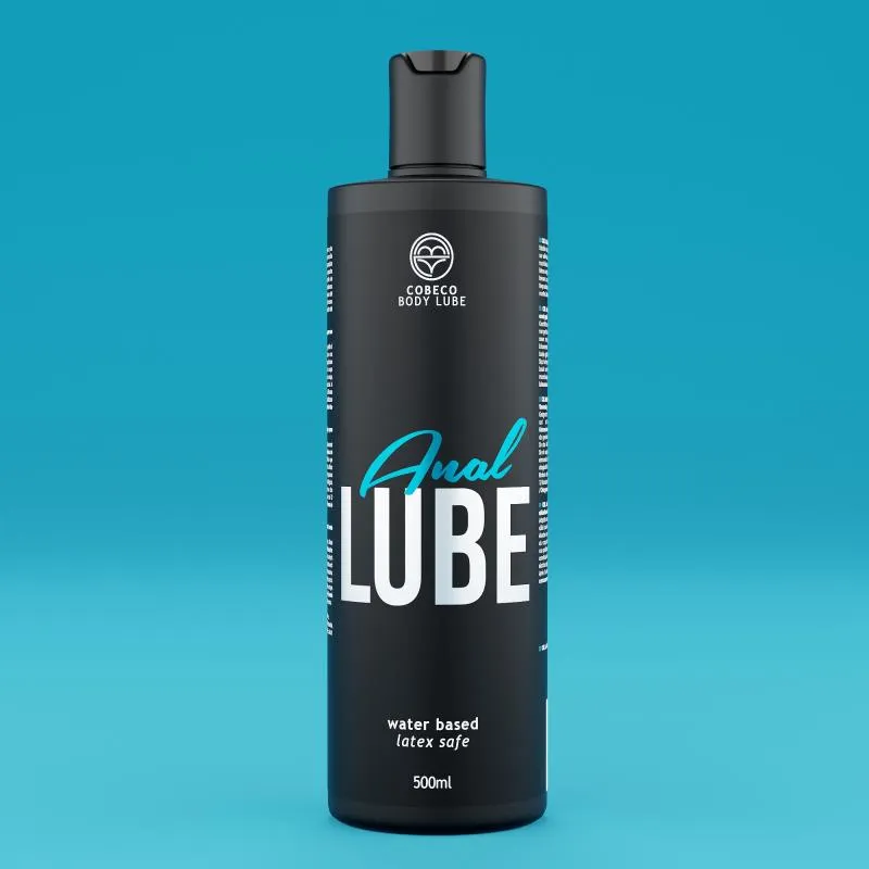 Cobeco Anal-Gleitmittel auf Wasserbasis - 500 ml