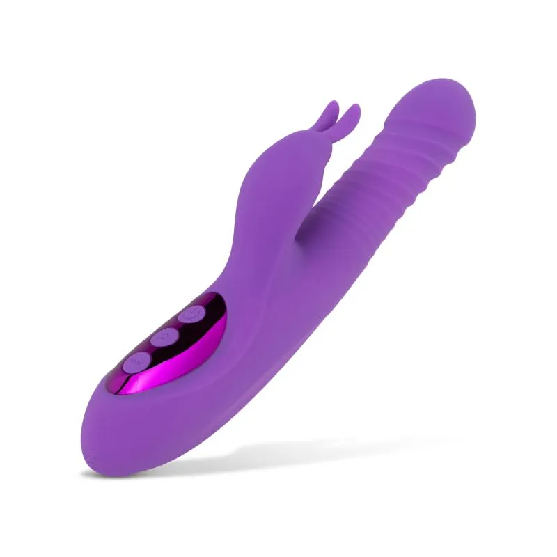 Teazers - Wärmender Rabbit Vibrator - Lila