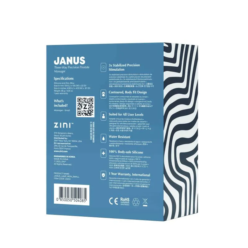 Zini – JANUS LAMP IRON Prostata Stimulator – Rot (S)