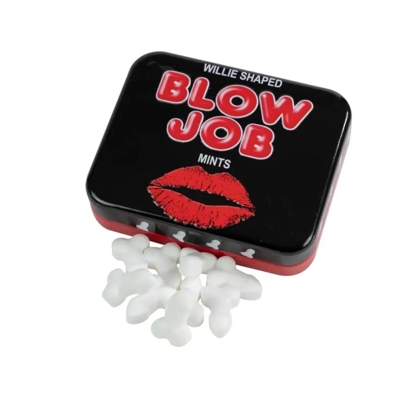Penisförmige Pfefferminzbonbons Blow Job