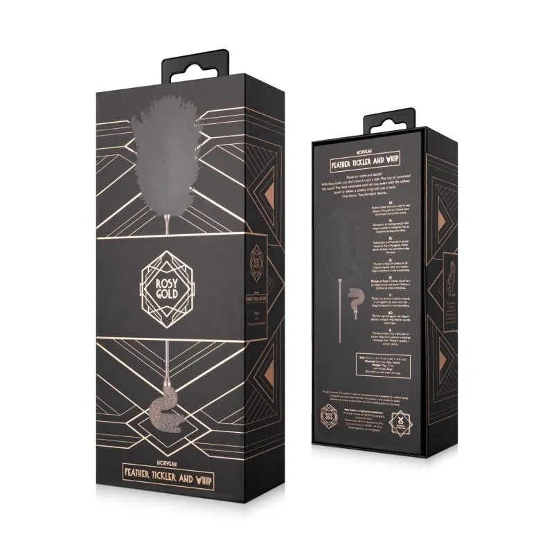 Rosy Gold - Federkitzler & Peitsche - Roségold