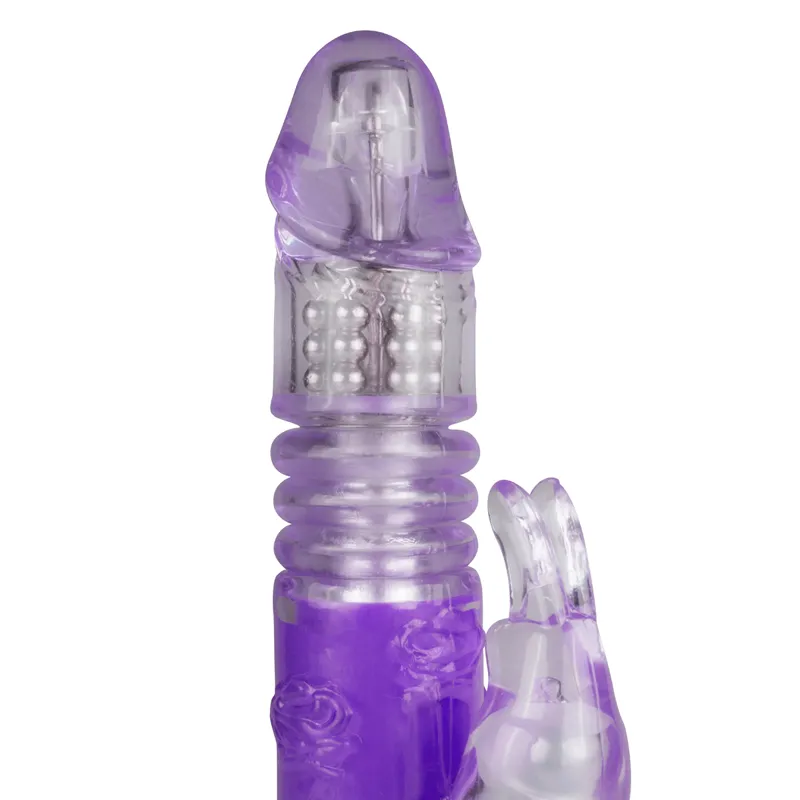 EasyToys »Hasen« Rabbit-Vibrator mit Stoßfunktion & rotierenden Perlen