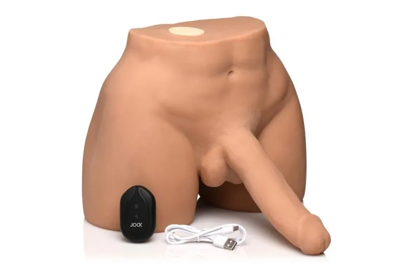 JOCK – Automatisch Quetschender & Vibrations-Masturbator – Mittel
