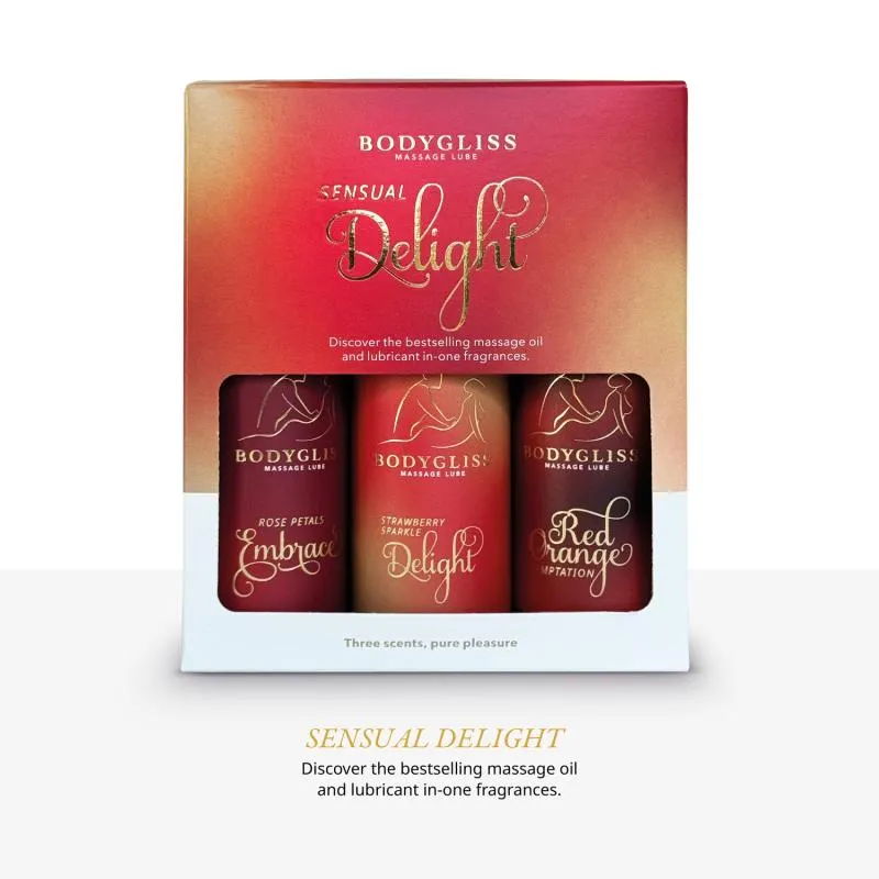 BodyGliss - Travel Edition 3er-Pack - Sensual Delight