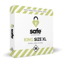 SAFE – Kondome – King Size XL – 36 Stück SAFE – Kondome – King Size XL – 36 Stück