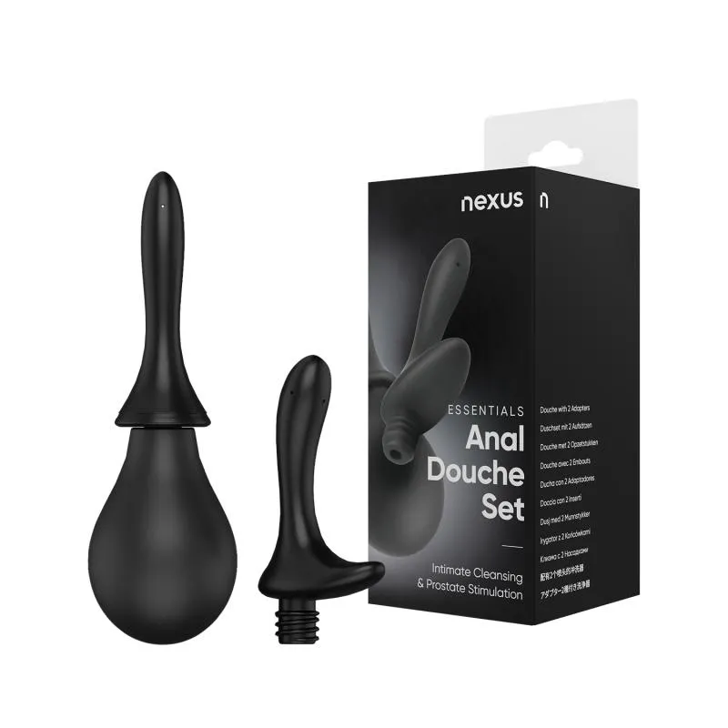 Nexus - Intimduschset mit zwei Silikondüsen