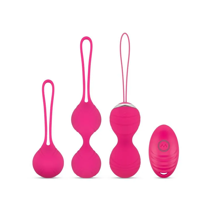 Kegelball-Set mit Fernbedienung - Rosa