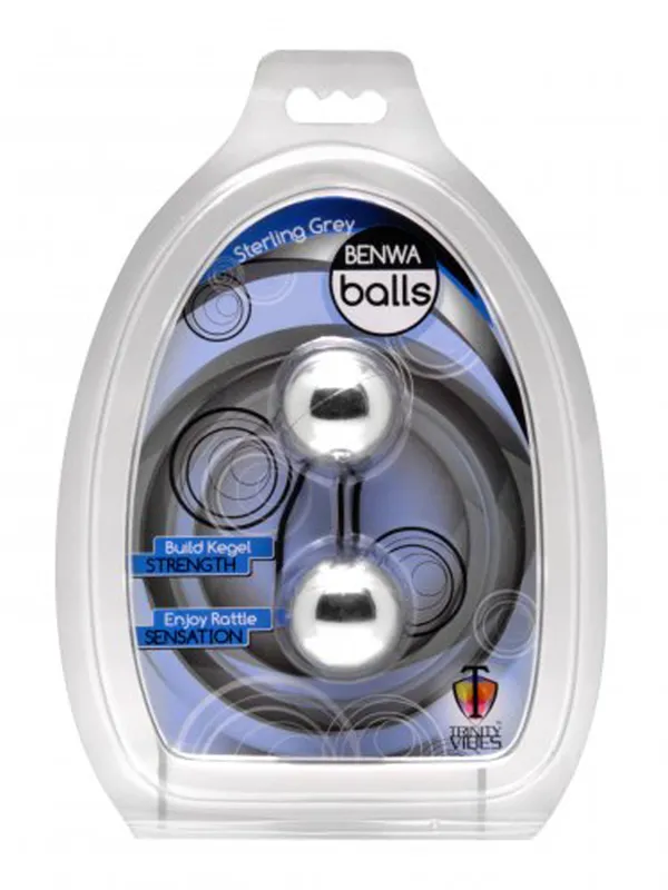 Trinity Vibes - Sterling Grey Ben Wa Kugeln
