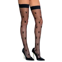 Playboy Lingerie - Bunny Noir Strümpfe Playboy Lingerie - Bunny Noir Strümpfe