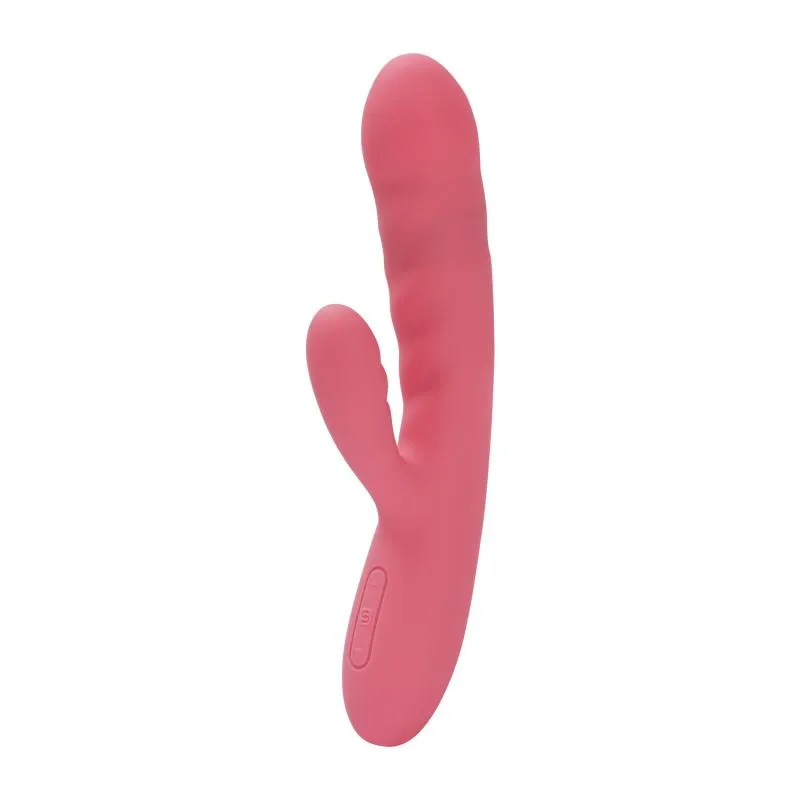 SVAKOM - Avery Stoßender Rabbit Vibrator - Erdbeerrosa