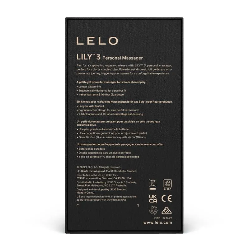LELO »Lily 3« Auflegevibrator