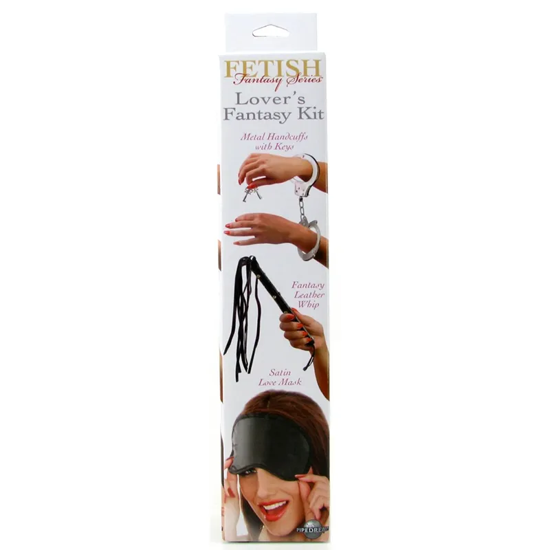 LOVER’S FANTASY KIT – SM Anfänger-Set – Schwarz