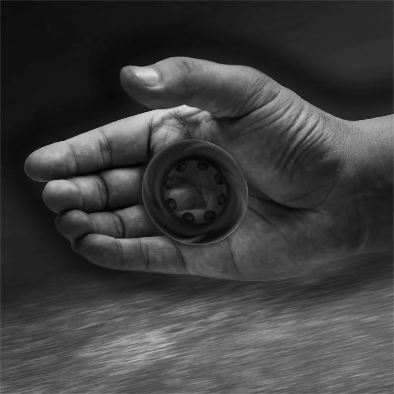 Velv%27Or - Rooster Cain Bulky Cock Ring with Pressure Bumps