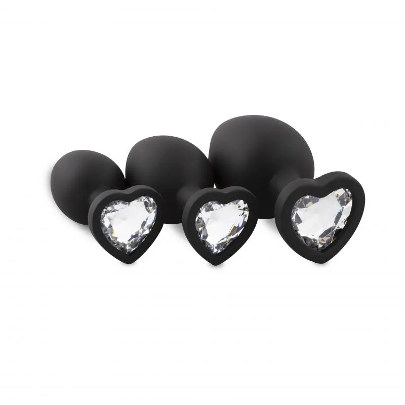 EasyToys »Diamant Herz« Analplug-Sets