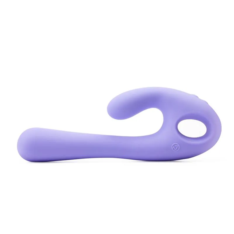 Nomi Tang - Flex Bi Bendable Dual Stimulation Vibrator Lavender