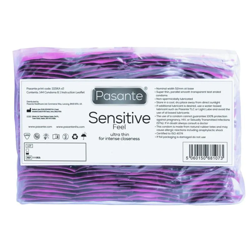 Pasante Sensitive Kondome 144 Sück