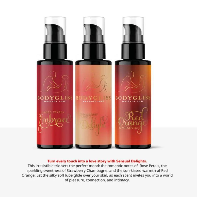 BodyGliss - Travel Edition 3er-Pack - Sensual Delight