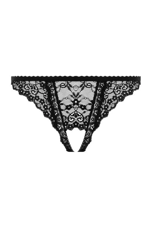 Christine - String Mit Offenem Schritt Kylie - Schwarz