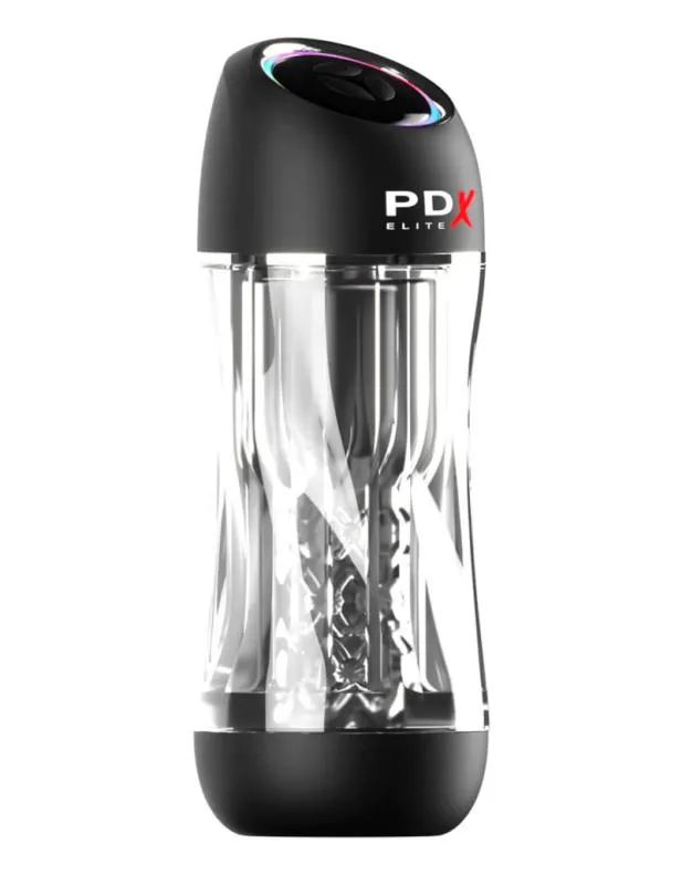 PDX Elite »ViewTube Pro« Masturbator mit Vibration