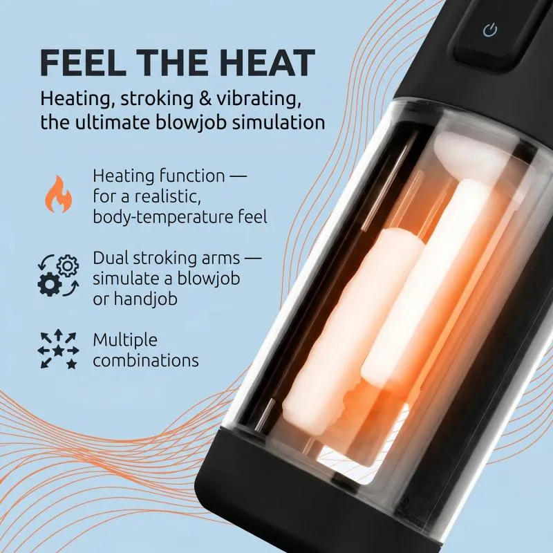 CRUIZR »CX11« Masturbator mit Streich- & Heizfunktion