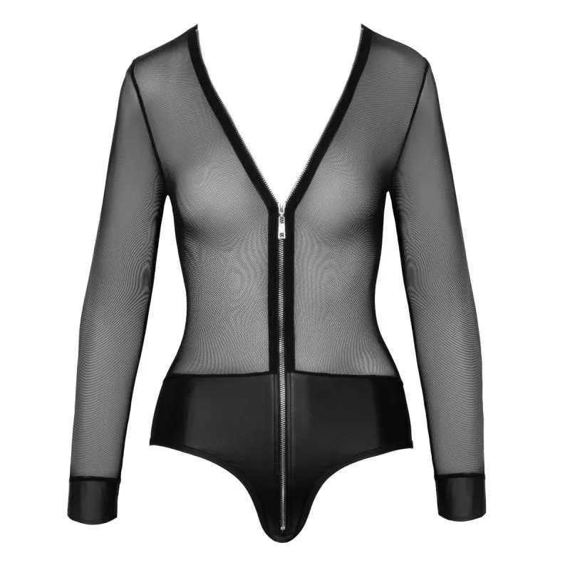 Cottelli Party - Transparenter Body - Schwarz