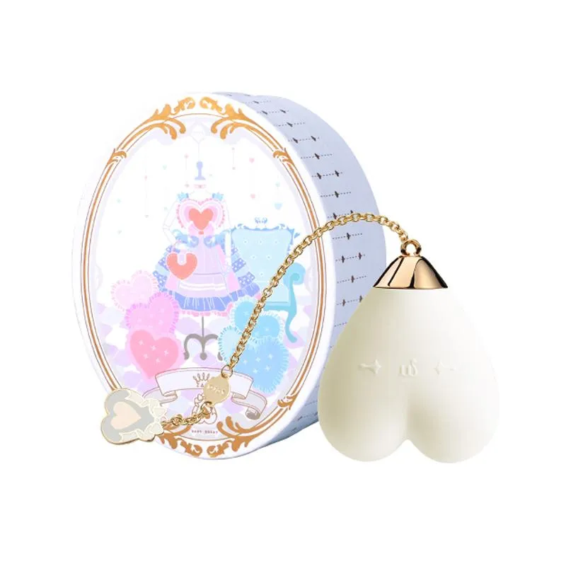 Zalo - Baby Heart Personal Massager Vanilla White