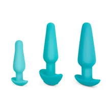B-Vibe - Anal Training & Education Set Blue B-Vibe - Anal Training & Education Set Blue