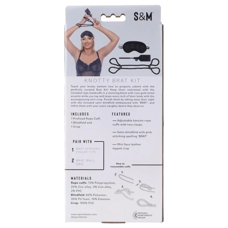 Sportsheets - Sex & Mischief Knotty Brat Kit