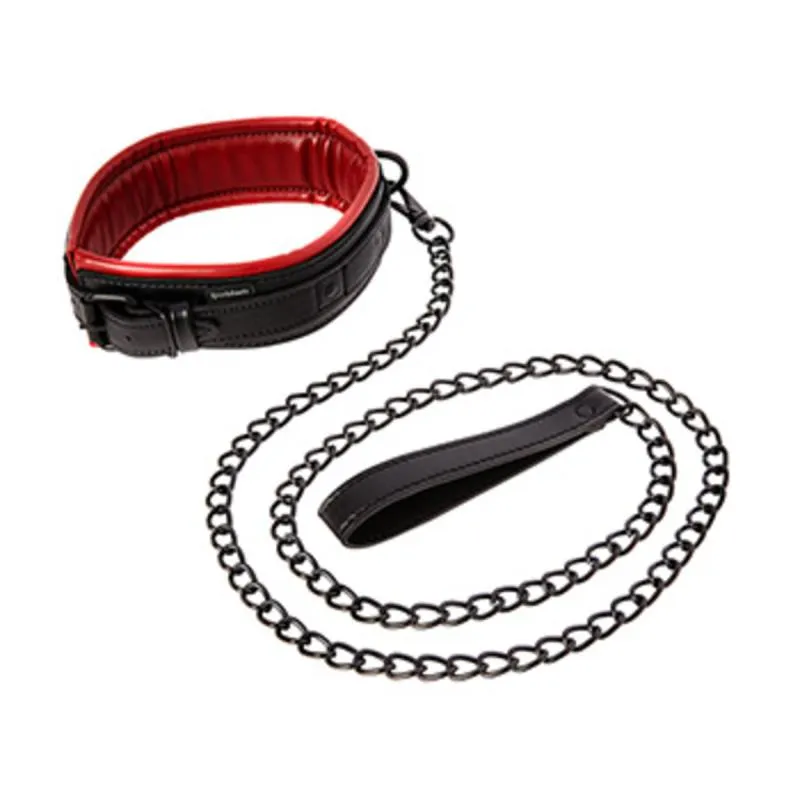 SPORTSHEETS – SAFFRON Leash & Collar – Schwarz