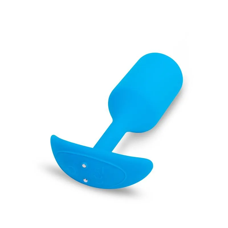 B-Vibe - Vibrating Snug Plug 3 (L) Blue