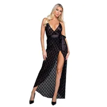 Playboy Lingerie - Bunny Noir Slip Dress Playboy Lingerie - Bunny Noir Slip Dress