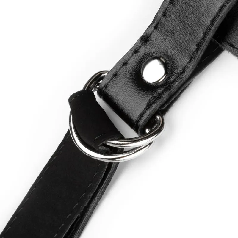 Easytoys Fetish - Doppeldildo Strap-On Set - Schwarz