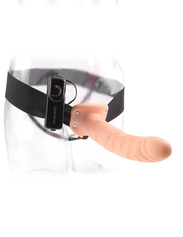 Fetish Fantasy »Hollow« Strapon Vibrator - 20cm