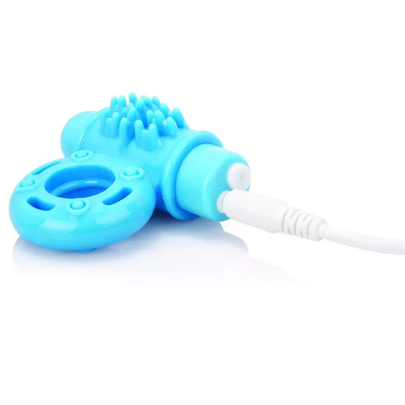 The Screaming O - Charged OWow Vibe Ring Blue