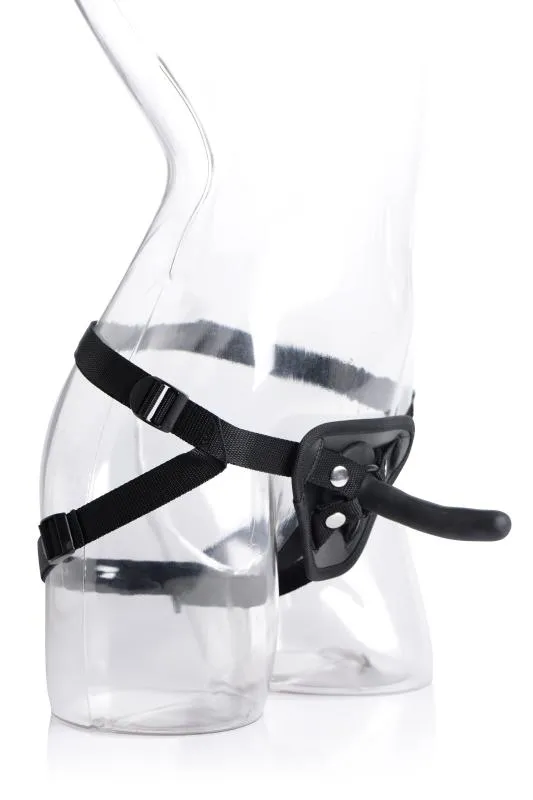 Master Series - Pegged Pegging Dildo mit Gurtzeug