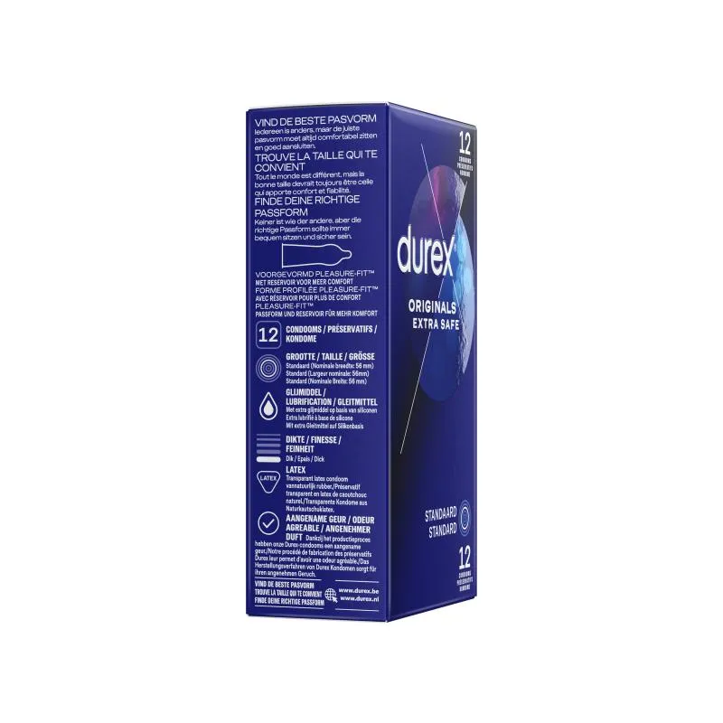 Durex Extra Safe Kondome - 12 Stück